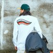 画像14: CAPTAIN STREET Shark Mouth L/S Tシャツ WHITE キャプテンストリート (14)