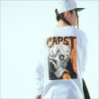 画像8: CAPTAIN STREET Skull CTK L/S Tシャツ WHITE キャプテンストリート (8)