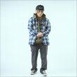 画像11: 【送料無料】BLUCO ブルコ BUFFALO CHECK FLANNEL SHIRTS NAVY (11)