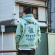 画像11: 【送料無料】KustomStyle カスタムスタイル LA BANDANA プルオーバーパーカー WILLOW GREEN (11)