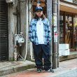 画像5: 【送料無料】KustomStyle カスタムスタイル STARLITE L/Sチェックシャツ BLUE/NAVY (5)