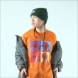 画像8: GoneR ゴナー Rose Jesus L/S Tシャツ TEXAS ORANGE (8)