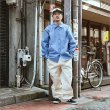 画像7: 【送料無料】KustomStyle カスタムスタイル STARLITE L/Sワークシャツ CHAMBRAY (7)