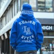 画像16: 【送料無料】KustomStyle カスタムスタイル LA BANDANA プルオーバーパーカー ROYAL BLUE (16)