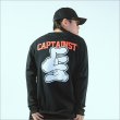 画像8: CAPTAIN STREET Hand Sign L/S Tシャツ BLACK キャプテンストリート (8)