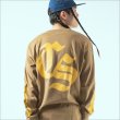 画像13: CAPTAIN STREET Old CS L/S Tシャツ CAMEL キャプテンストリート (13)