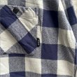 画像5: 【送料無料】BLUCO ブルコ BUFFALO CHECK FLANNEL SHIRTS NAVY (5)