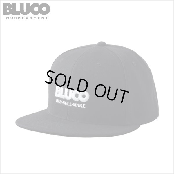 画像1: BLUCO ブルコ 6PANEL CAP -LOGO- BLACK (1)