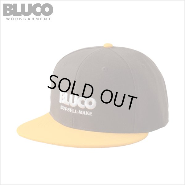 画像1: BLUCO ブルコ 6PANEL CAP -LOGO- BROWN (1)