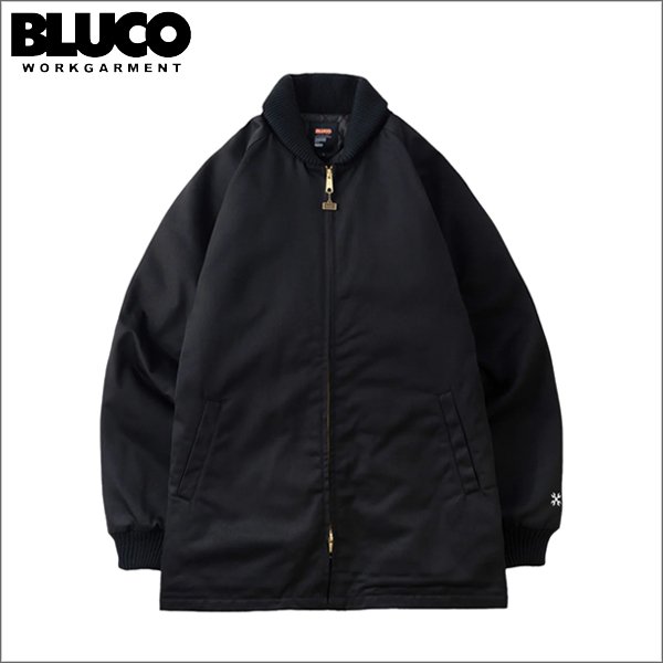 画像1: 【送料無料】BLUCO ブルコ WINTER WORK COAT BLACK (1)