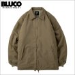 画像1: 【送料無料】BLUCO ブルコ T/C COACH JACKET -QUILTING LINING- KHAKI (1)