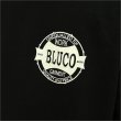 画像3: BLUCO ブルコ PRINT L/S TEE -Oil- BLACK (3)