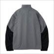 画像2: 【送料無料】BLUCO ブルコ STRETCH TRACK JACKET -COMBINATION- GRAY/BLACK (2)