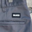 画像4: 【送料無料】BLUCO ブルコ STRETCH SLIM WORK PANTS GRAY (4)