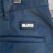 画像4: 【送料無料】BLUCO ブルコ STRETCH SLIM WORK PANTS BLUE (4)