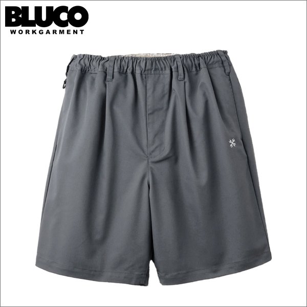 画像1: 【送料無料】BLUCO ブルコ STRETCH EASY WORK SHORTS L.GRAY (1)