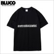 画像1: BLUCO ブルコ PRINT TEE -USUGROW- BLACK (1)