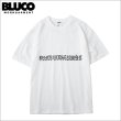 画像1: BLUCO ブルコ PRINT TEE -USUGROW- WHITE (1)