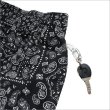 画像4: COOKMAN クックマン Chef ショーツ PAISLEY BLACK (4)