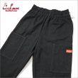 画像5: 【送料無料】COOKMAN クックマン Semiwide Chef パンツ Front Pocket Duck Canvas BLACK (5)