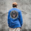 画像6: CAPTAIN STREET BP L/S Tシャツ BLUE キャプテンストリート (6)