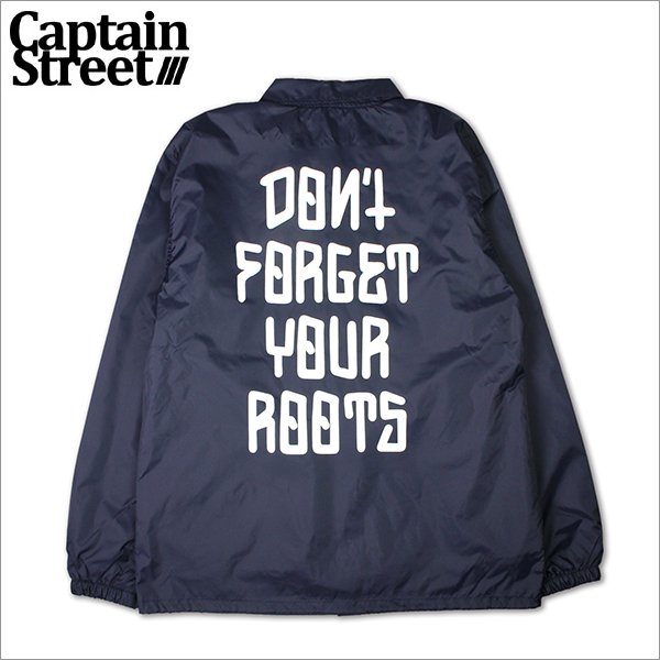 画像1: 【送料無料】CAPTAIN STREET DFYR コーチJKT NAVY キャプテンストリート (1)