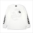 画像2: CAPTAIN STREET Old CS L/S Tシャツ WHITE キャプテンストリート (2)