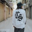 画像3: CAPTAIN STREET Old CS L/S Tシャツ WHITE キャプテンストリート (3)