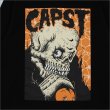 画像5: CAPTAIN STREET Skull CTK L/S Tシャツ BLACK キャプテンストリート (5)