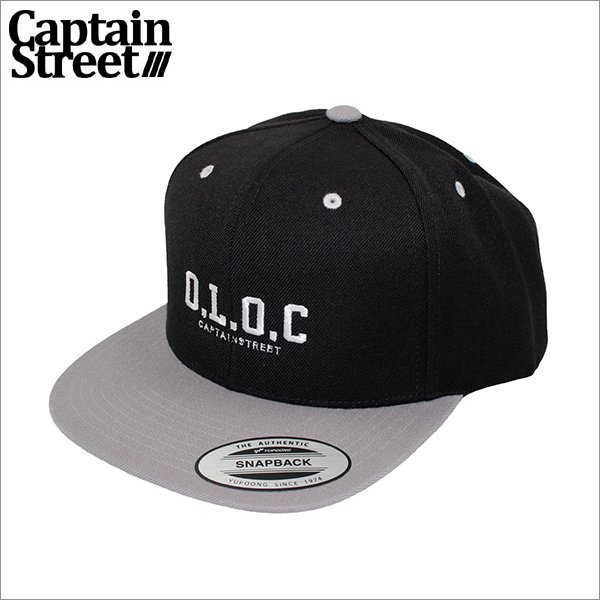 画像1: CAPTAIN STREET O.L.O.C スナップバックキャップ GRAY/BLACK キャプテンストリート (1)