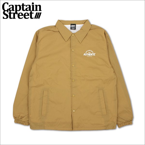 画像1: 【送料無料】CAPTAIN STREET AUTHENTIC コーチJKT BEIGE キャプテンストリート (1)