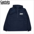 画像1: 【送料無料】CAPTAIN STREET CAPST Logo Anorak JKT NAVY キャプテンストリート (1)