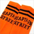 画像3: CAPTAIN STREET FO SOCKS ORANGE キャプテンストリート (3)