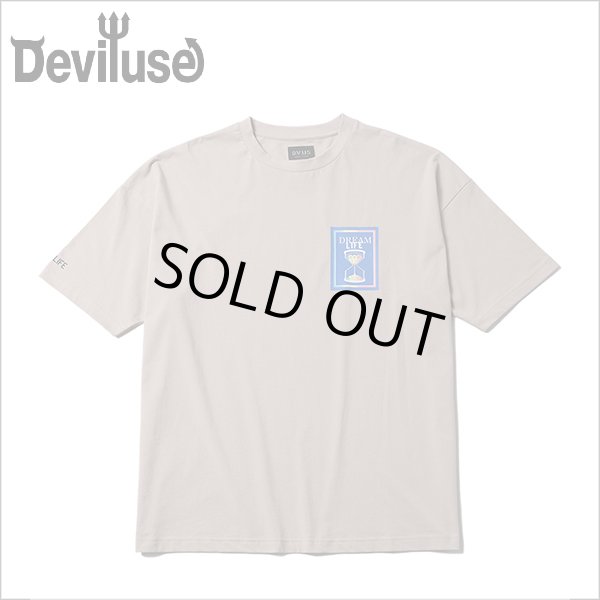 画像1: 【50%OFF】Deviluse デビルユース Dream Life Big Tシャツ SAND (1)