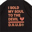 画像5: Deviluse デビルユース Heartaches Tシャツ BLACK (5)