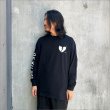 画像3: Deviluse デビルユース Stencil L/S Tシャツ BLACK (3)