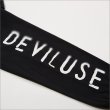 画像6: Deviluse デビルユース Stencil L/S Tシャツ BLACK (6)