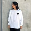 画像3: Deviluse デビルユース Stencil L/S Tシャツ WHITE (3)