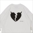 画像4: Deviluse デビルユース Stencil L/S Tシャツ WHITE (4)