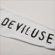 画像6: Deviluse デビルユース Stencil L/S Tシャツ WHITE (6)