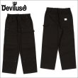 画像1: 【送料無料】Deviluse デビルユース Work パンツ BLACK (1)