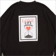 画像4: 【送料無料】Deviluse デビルユース Love Life クルーネックスウェット BLACK (4)