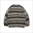 画像2: 【送料無料】Deviluse デビルユース Border Knit Crewneck BLACK (2)