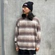 画像3: 【送料無料】Deviluse デビルユース Border Knit Crewneck BROWN (3)