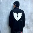 画像3: 【送料無料】Deviluse デビルユース Heartaches Knit Crewneck BLACK (3)