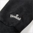 画像5: 【送料無料】Deviluse デビルユース Blank Logo クルーネックスウェット BLACK (5)