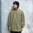 画像3: 【送料無料】Deviluse デビルユース Blank Logo クルーネックスウェット OLIVE (3)