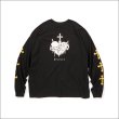 画像2: Deviluse デビルユース Sacred Heart L/S Tシャツ BLACK (2)