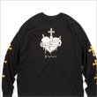 画像4: Deviluse デビルユース Sacred Heart L/S Tシャツ BLACK (4)