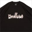 画像3: Deviluse デビルユース Foaming Logo Tシャツ BLACK (3)